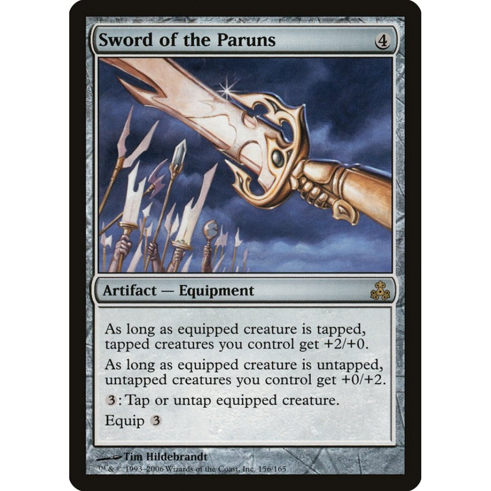 Sword of the Paruns rare 156 Magic the Gathering Guildpact