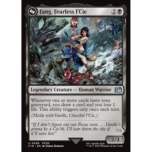 Fang, Fearless l'Cie uncommon 99 Magic the Gathering Final Fantasy