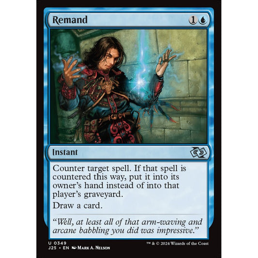 Remand, 349, uncommon, Magic: The Gathering, Foundations Jumpstart