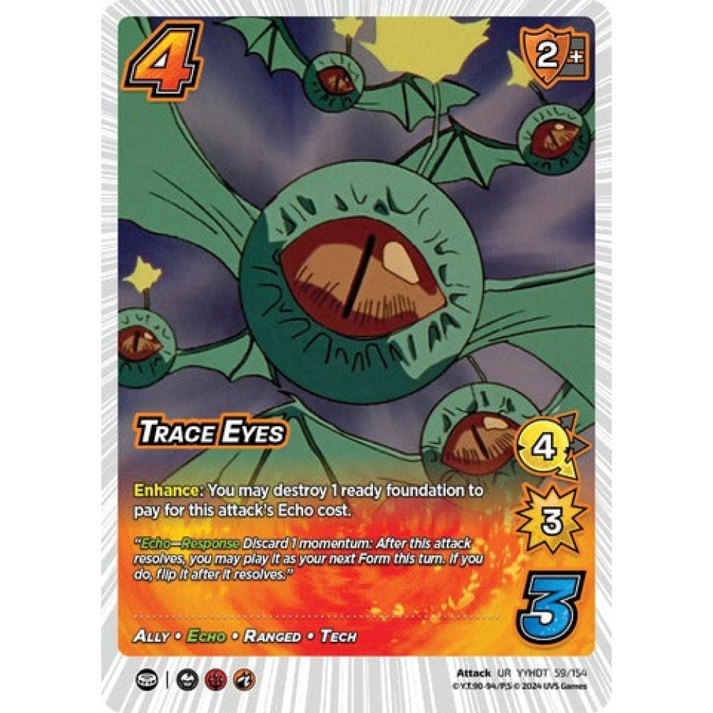 TRACE EYES, 59/154, UR, UniVersus, Yu Yu Hakusho: Dark Tournament