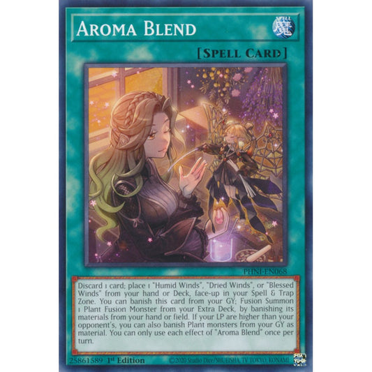 Aroma Blend PHNI-EN068 Common Common Yu-Gi-Oh Phantom Nightmare in Art