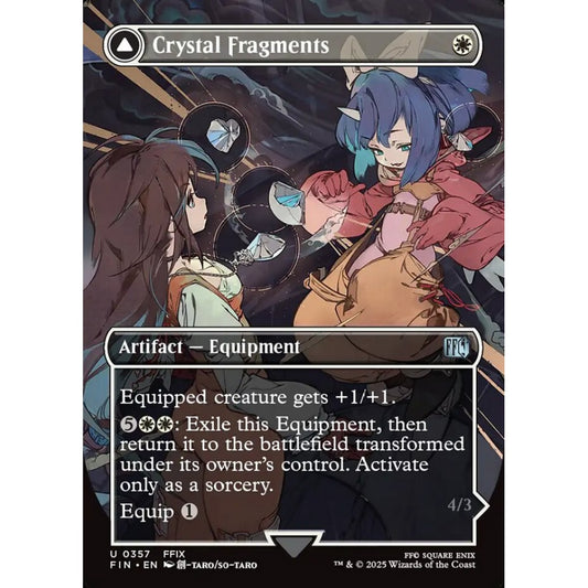 Crystal Fragments // Summon: Alexander uncommon 357 Magic the Gathering Final Fantasy