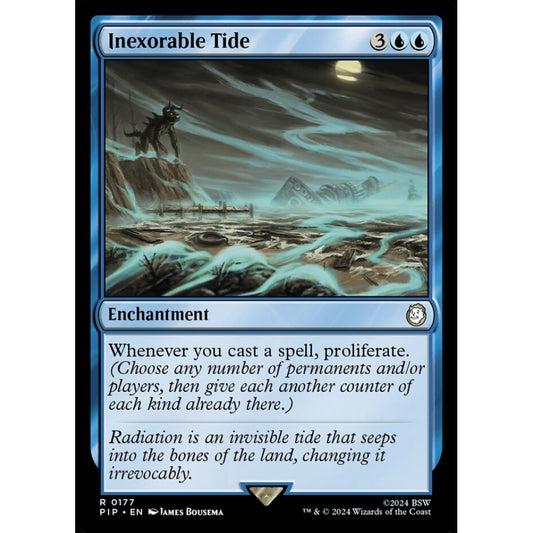 Inexorable Tide rare 177 Magic the Gathering Fallout