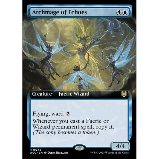 Archmage of Echoes, rare, 45, Magic the Gathering, Wilds of Eldraine Commander