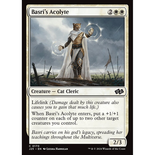 Basri's Acolyte, 170, common, Magic: The Gathering, Foundations Jumpstart
