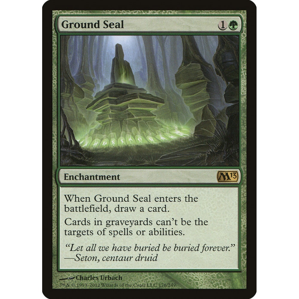 Ground Seal rare 176 Magic the Gathering Magic 2013