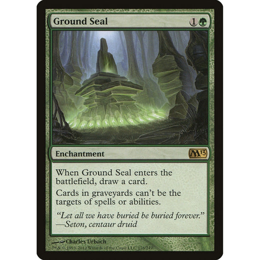 Ground Seal rare 176 Magic the Gathering Magic 2013