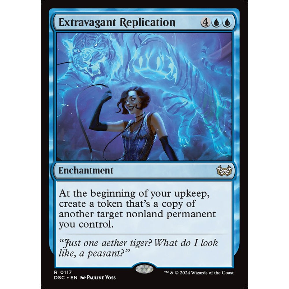 Extravagant Replication, 117, rare, Magic: The Gathering, Duskmourn: House of Horror