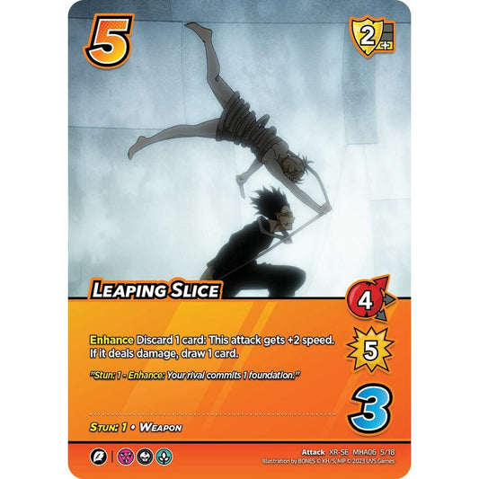 Leaping Slice, 5/18, MHA06, Universus, MHA06 Jet Burn, nan