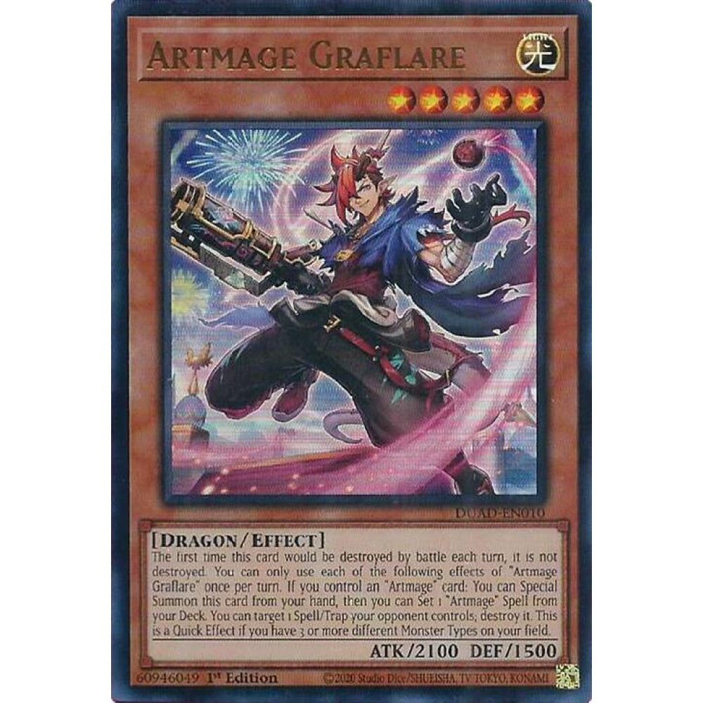 Artmage Graflare DUAD-EN010 Ultra Yu-Gi-Oh Duelist's Advance