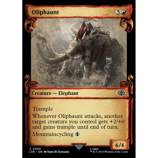 Oliphaunt, common, 590, Magic the Gathering, The Lord of the Rings: Tales of Middle-earth