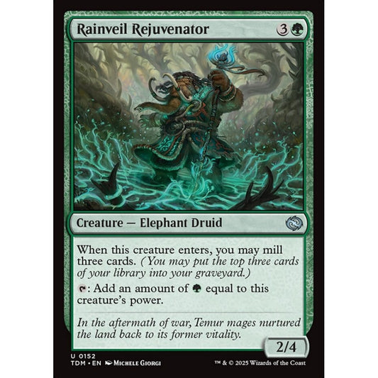 Rainveil Rejuvenator uncommon 152 Magic the Gathering Tarkir: Dragonstorm