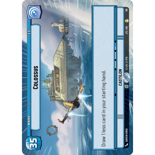 Colossus, R, JTL 761) Hyperspace Foil, Star Wars Unlimited