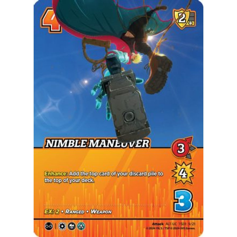 Nimble Maneuver, 9/21, UC-ALT, UniVersus, Cowboy Bebop & Trigun Stampede