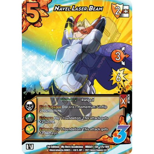 Navel Laser Beam, 175/180, XR, UniVersus, MHA01 My Hero Academia