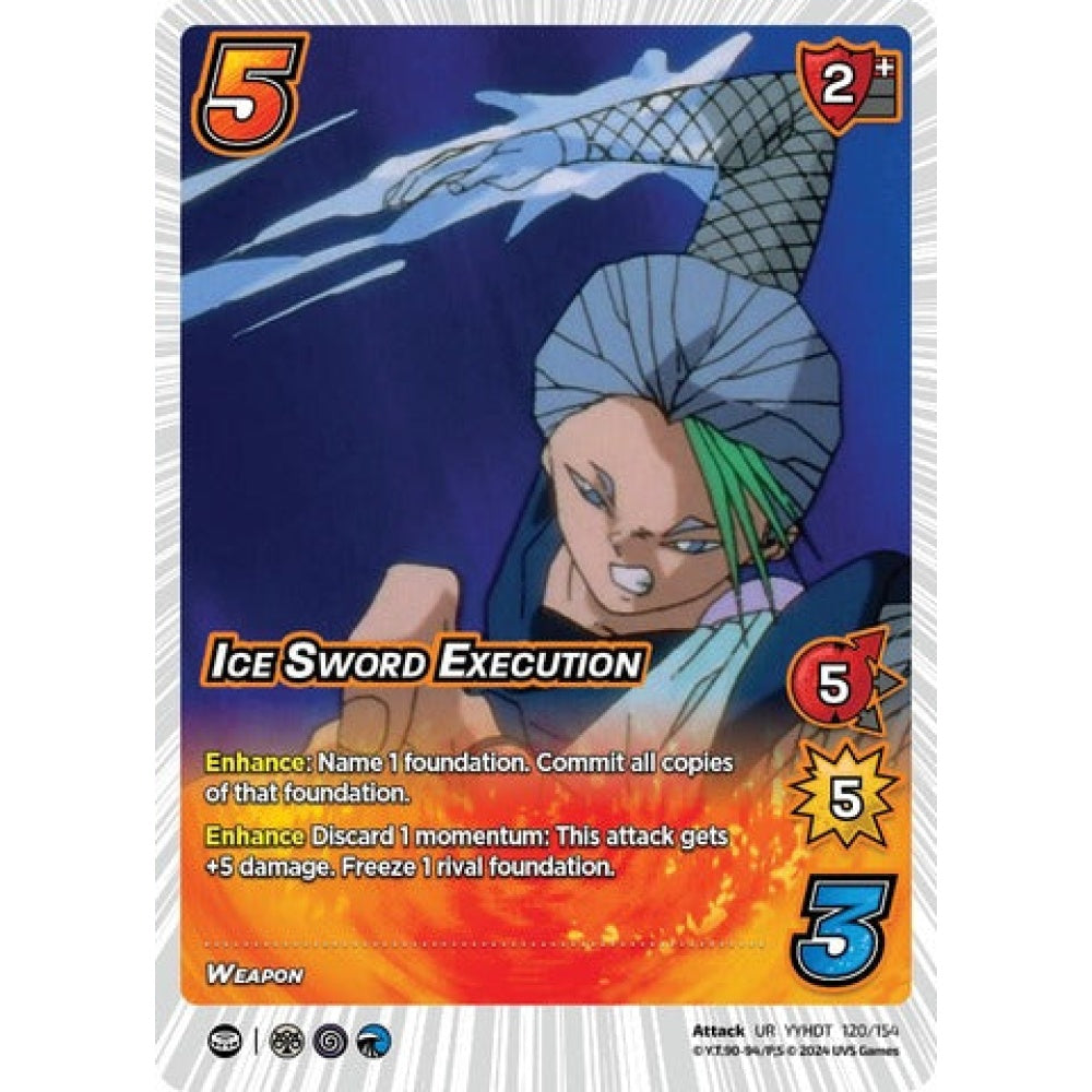ICE SWORD EXECUTION, 120/154, UR, UniVersus, Yu Yu Hakusho: Dark Tournament