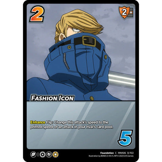 Fashion Icon, 8/153, C, UniVersus, MHA06 Jet Burn