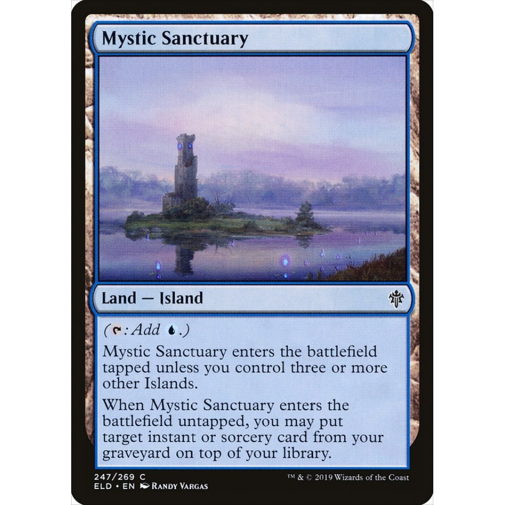 Mystic Sanctuary common 247 Magic the Gathering Throne of Eldraine