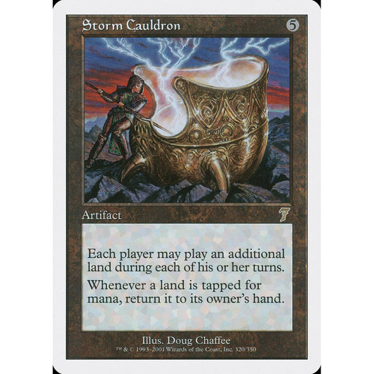 Storm Cauldron rare 320 Magic the Gathering Seventh Edition