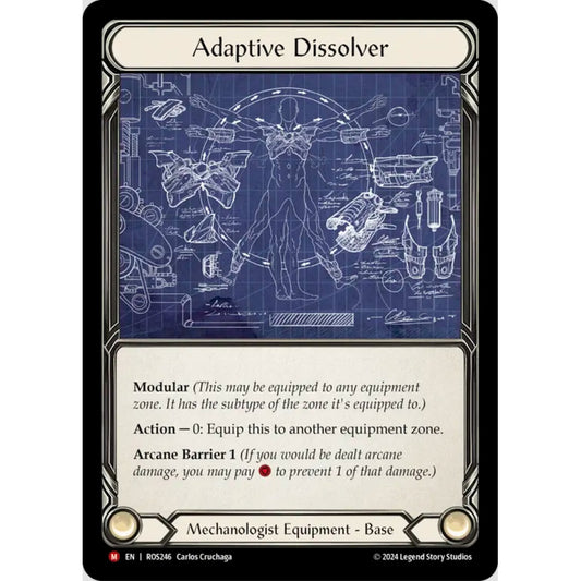 Adaptive Dissolver, ROS246, Majestic, Flesh and Blood, Rosetta