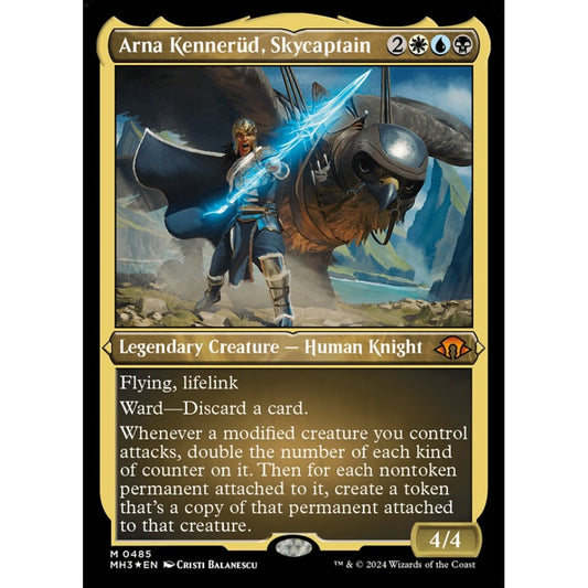 Arna Kennerüd, Skycaptain, 485, mythic, Magic: The Gathering, Modern Horizons 3