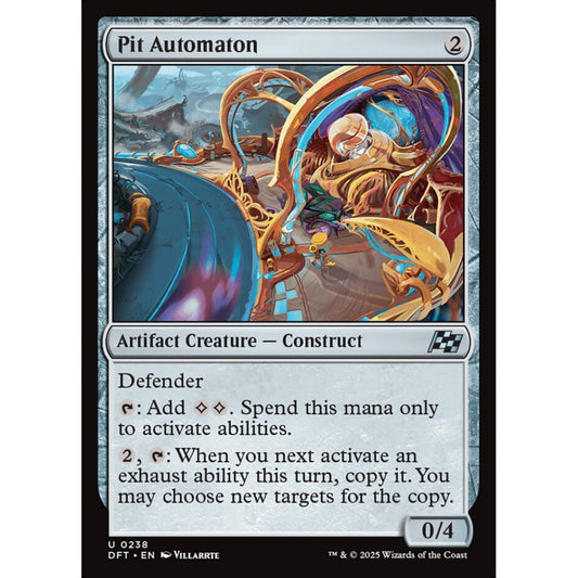 Pit Automaton, 238, uncommon, Magic: The Gathering, Aetherdrift