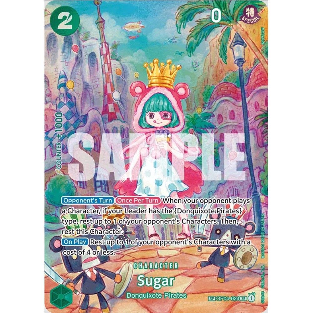 Sugar, OP04-024, Special Card, One Piece, Wings of the Captain