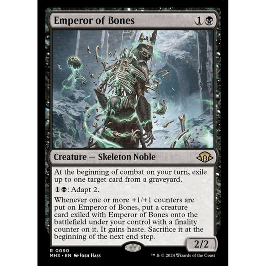 Emperor of Bones, 90, rare, Magic: The Gathering, Modern Horizons 3