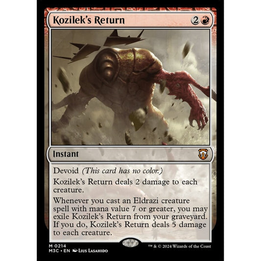 Kozilek's Return, 214, mythic, Magic: The Gathering, Modern Horizons 3