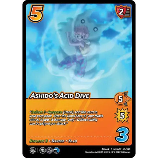 Ashido's Acid Dive, 41/180, C, UniVersus, MHA07 Girl Power