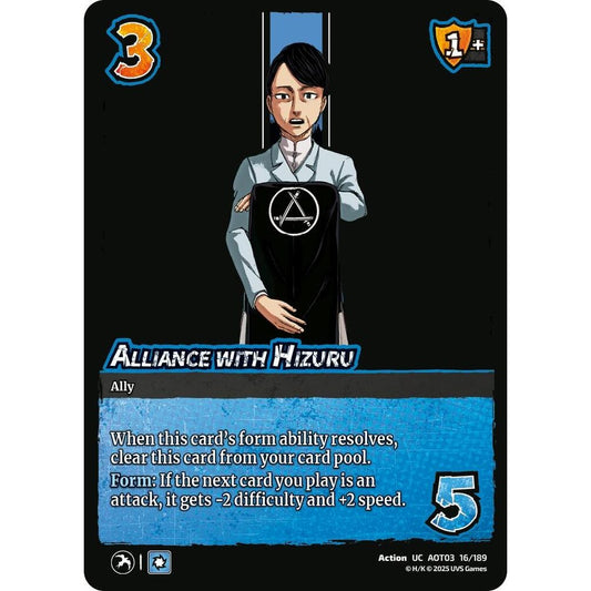 Alliance with Hizuru 16/189 AOT03 Universus Attack on Titan: Apocalypse Action UC
