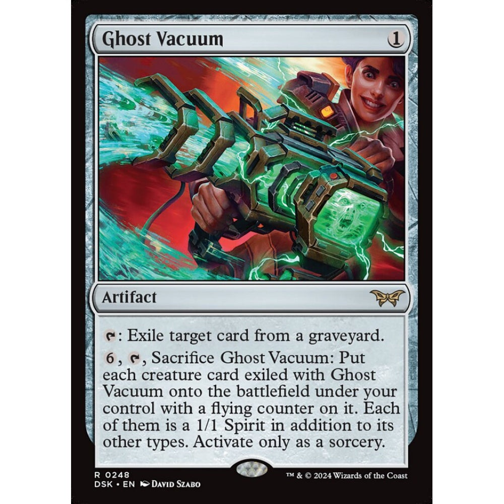 Ghost Vacuum, 248, rare, Magic: The Gathering, Duskmourn: House of Horror