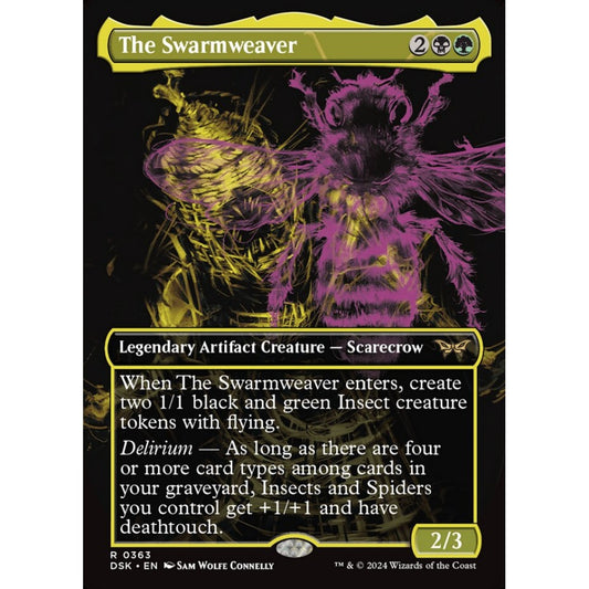 The Swarmweaver, 363, rare, Magic: The Gathering, Duskmourn: House of Horror
