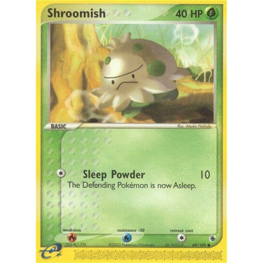 Shroomish Common 69/109 Pokemon Card Game EX Ruby & Sapphire