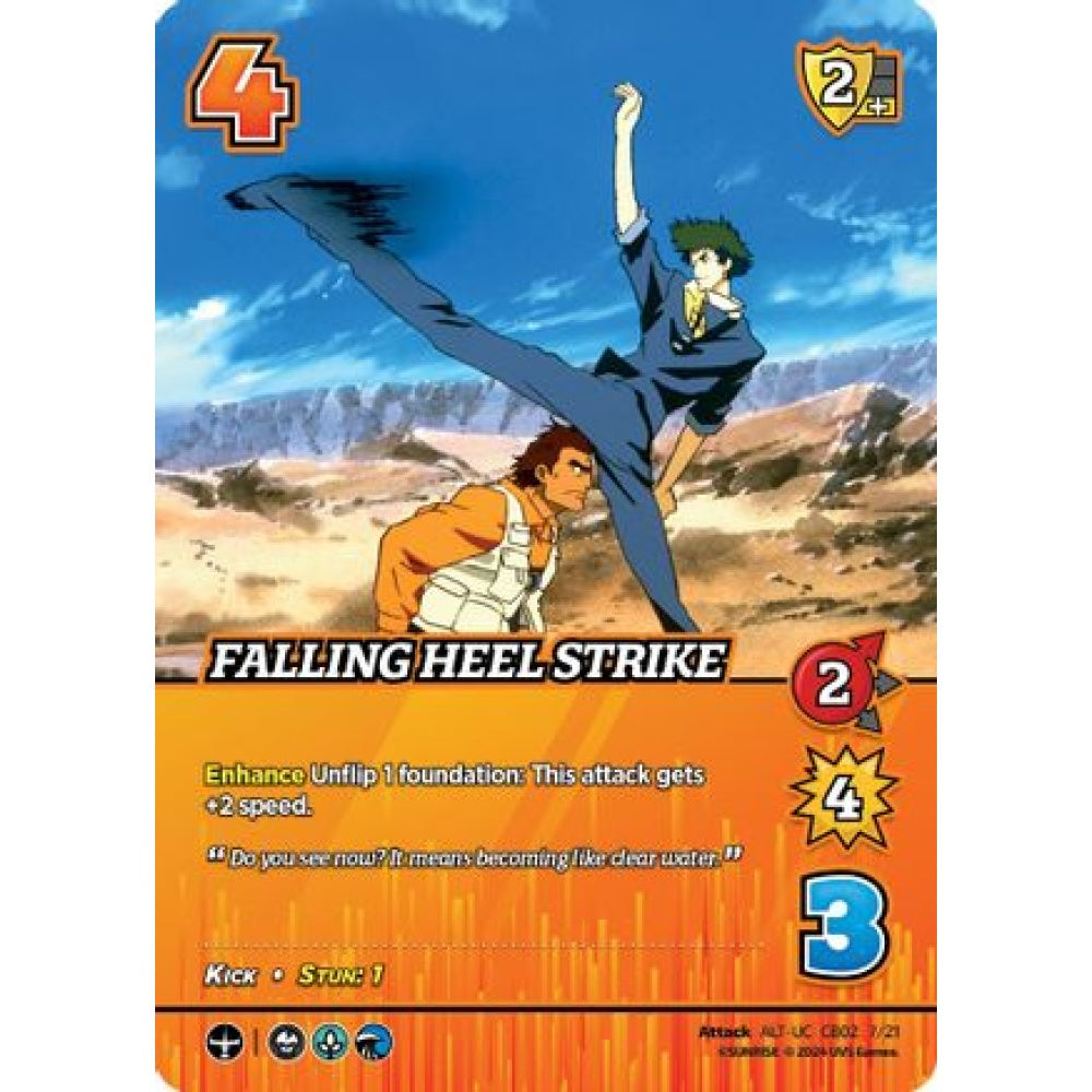 Falling Heel Strike, 7/21, UC-ALT, UniVersus, Cowboy Bebop & Trigun Stampede