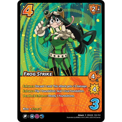 Frog Strike, 103/153, R, UniVersus, MHA06 Jet Burn