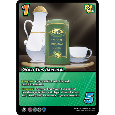 Gold Tips Imperial, 117/153, UC, UniVersus, MHA06 Jet Burn