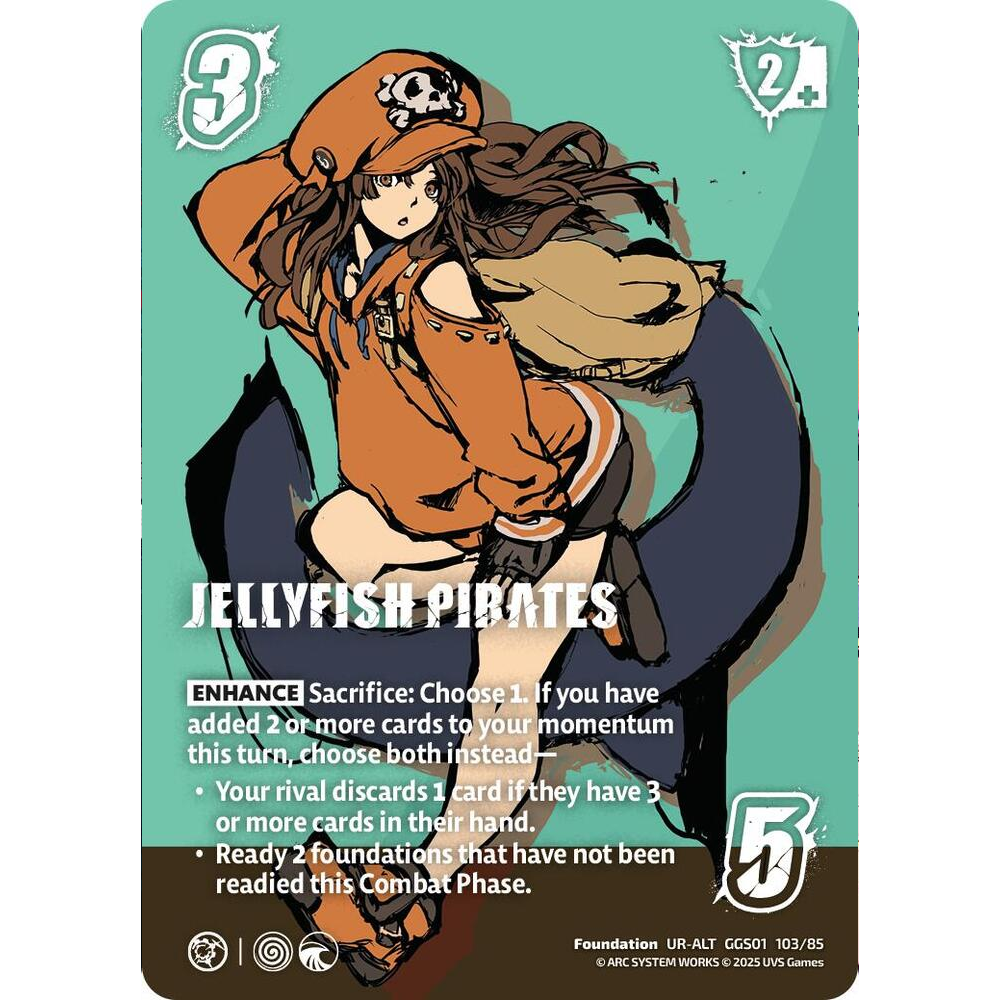 Jellyfish Pirates - UR-ALT GGS 103/85 Alt-Art Foil