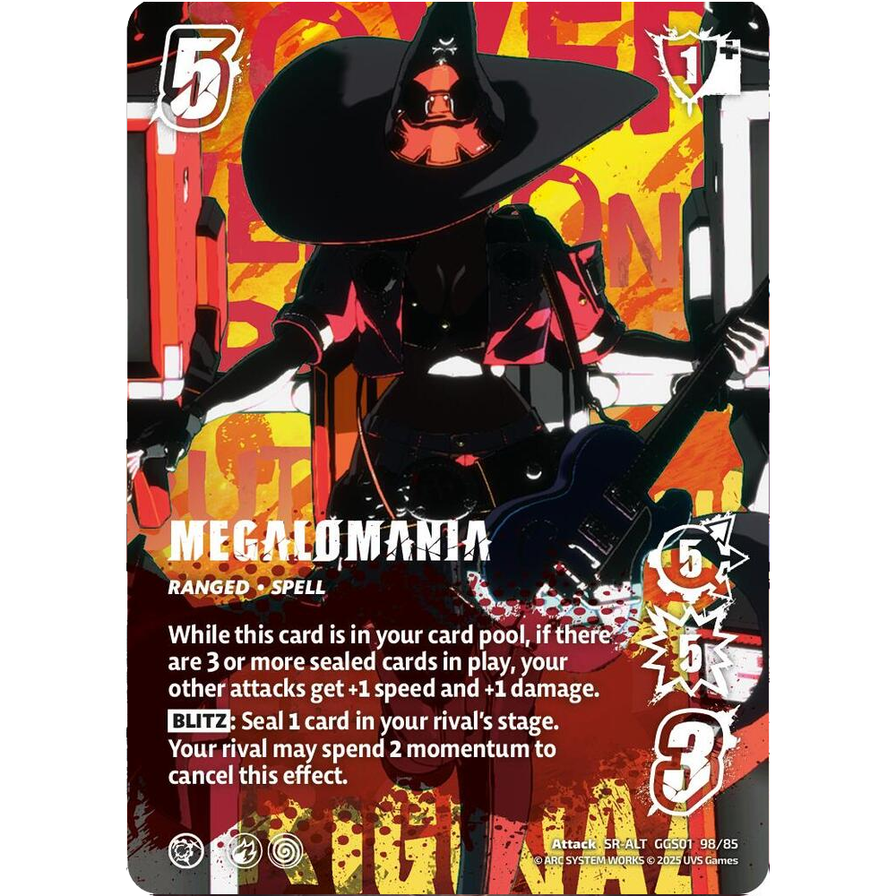 Megalomania - SR-ALT GGS 98/85 Alt-Art Foil