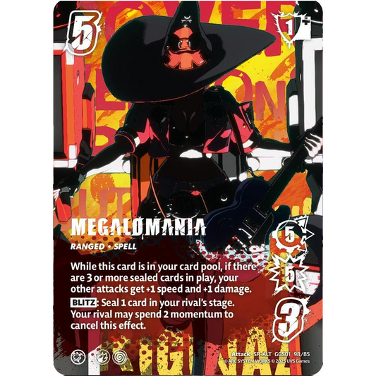 Megalomania - SR-ALT GGS 98/85 Alt-Art Foil