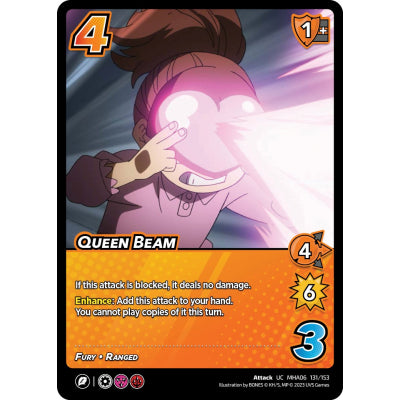 Queen Beam, 131/153, UC, UniVersus, MHA06 Jet Burn
